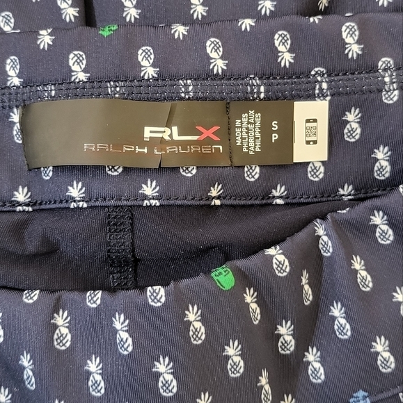 Rlx Ralph Lauren Skort‎ Womens S Pineapple Print Activewear A-Line Skater Flare - Picture 6 of 12